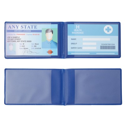 insurance card sleeve Amazon.com : 5 Pack - Premium Medicare Card Protector Sleeves - Durable 2 ⅜  X 3 ⅜ Business Card Holders main image 0