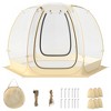 Costway 11 x 11 FT Outdoor Instant Tent Dome Pop up Bubble Tent for 6-10 People - 2 of 4