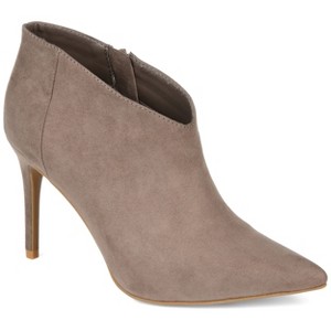 Journee Collection Womens Demmi Inside Zip Stiletto Booties - 1 of 4