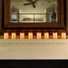 LumaBase Battery-Operated LED Pillar Candles - Set of 6 - 2 of 4