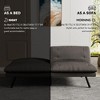 Vipbear 70 In Convertible Futon Sofa Bed,Armless Memory Foam Futon Sleeper Sofa Detachable Loveseat Comfy Couch Bed for Small Compact Living Spaces - 4 of 4