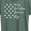 Women's - Instant Message - May Freedom Fly Forever Short Sleeve Graphic T-Shirt - 2 of 4