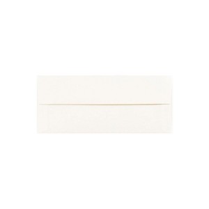 JAM Paper #10 Parchment Business Envelopes 4.125 x 9.5 White Recycled 900829012 - 1 of 2