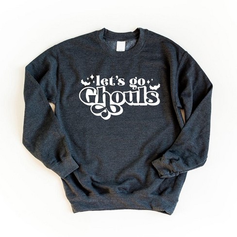 Simply Sage Market Women's Graphic Sweatshirt Let's Go Ghouls - image 1 of 4