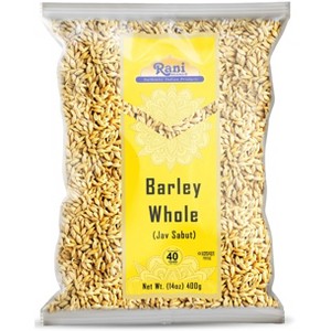 Barley (Jav) Whole With Husk (Non-hulled) - 14oz (400g) - Rani Brand Authentic Indian Products - 1 of 4
