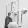 Frameless Bathroom Towel Hook Shower Glass Door Hook Drilling-Free J-Hook Stainless Steel Robe Hook - 2 of 4