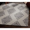 HomeStock Outdoor Washable Navarre Ivory & Brown 5' X7', Machine Woven with Printed Designs, Coastal - 3 of 4