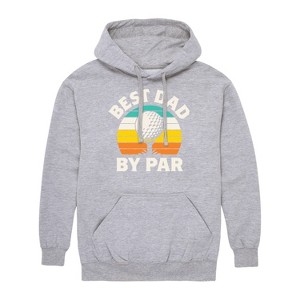 Men's - Instant Message - Best Dad By Par Graphic Fleece Pullover Hoodie - 1 of 4
