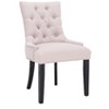 Harlow 19" H Tufted Ring Chair With Nail Head Trim (Set of 2) - MCR4716 - Safavieh Couture - 3 of 4