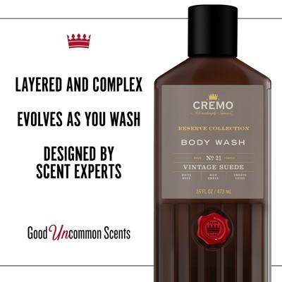 Cremo Vintage Suede Body Wash - 16 fl oz_5