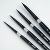 Silver Brush Black Velvet Medium Round Brushes, Set of 4 - 3 of 4