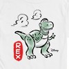 Men's - Disney - Doodle Rex Graphic Short Sleeve Graphic T-Shirt - 2 of 4