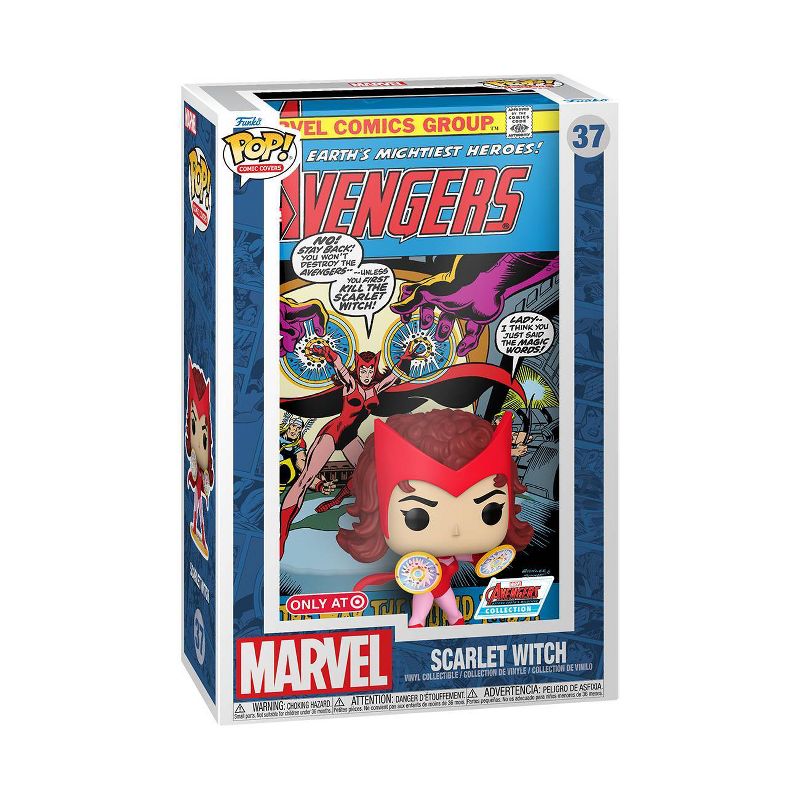 Funko POP! Comic Cover: Marvel Avengers 104 - Scarlet Witch Vinyl Collectible (Target Exclusive), 1 of 4