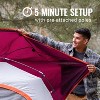 Coleman 10' Sky Dome 6 Person Family Tent - Blackberry - 4 of 4