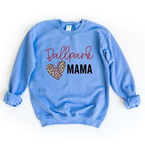 Simply Sage Market Women's Graphic Sweatshirt Ballpark Mama - image 1 of 3