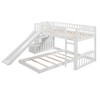 Whisen Stairway Twin over Twin Bunk Bed with Two Drawers and Slide - 4 of 4