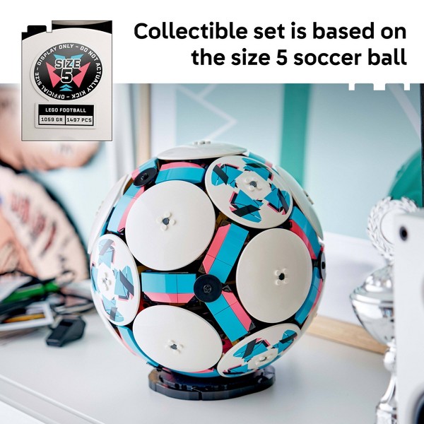Juguete de construcción LEGO Editions Balón de fútbol para niños 43019 3