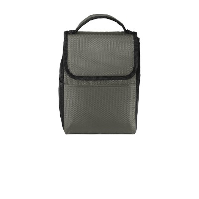 Image of Port Authority Lunch Bag Cooler - Grey/Black
