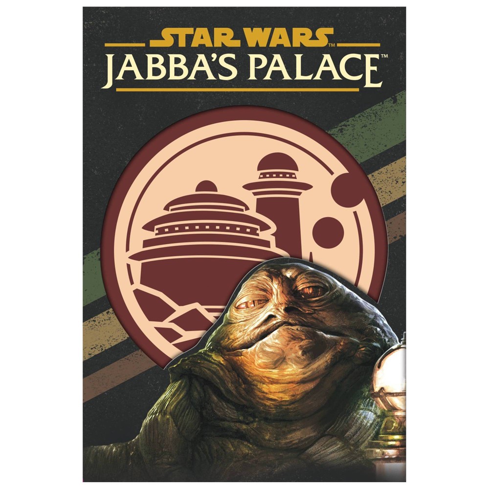 Photos - Board Game Z-MAN Jabba's Palace: A Love Letter Card Game; Star Wars Creative Thinking, Mystery Fun, 2-6 Players 20 Minutes 