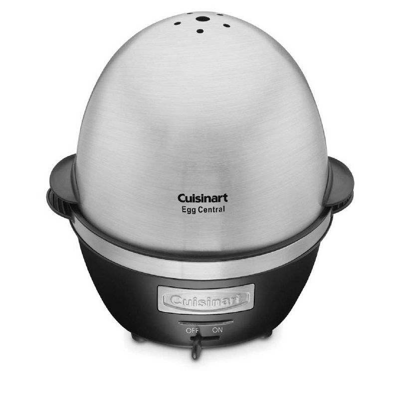 Cuisinart Egg Central - Black w/ Brushed Stainless Steel Lid - CEC-10, 6 of 7