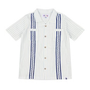 Mixed Up Clothing Boys Bordado Short Sleeve Button Down Shirt - 1 of 3