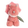 ebba Eco Ebba 6" Tai Tricera Rattle Pink Stuffed Animal - 2 of 4