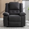 Corduroy Living Room Recliner Chair,Power Lift Chair For Elderly With Vibration Massage And Lumbar Heating,Side Storage Pockets-Coolbibila - 2 of 4