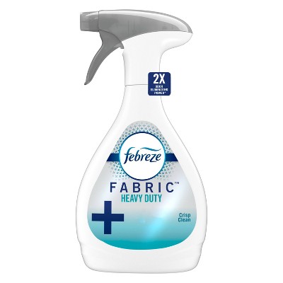 Febreze Heavy Duty Odor-Eliminating Fabric Refresher - Crisp Clean-  27 fl oz