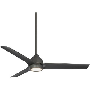 54" WAC Mocha LED Wet Rated Oil-Rubbed Bronze Smart Ceiling Fan - 1 of 2