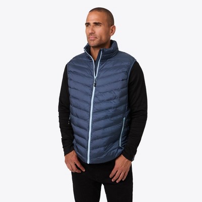MOBILE WARMING Mens Backcountry Xtera Heated Puffer Vest Large Arctic Blue — фото 4