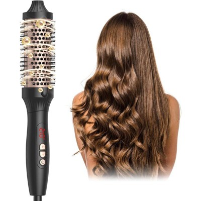 Dryhsip Curling Iron, 3 Temp Settings (250°F-410°F), Negative Ion Anti-Frizz, Portable Hair Styler for Home & Travel