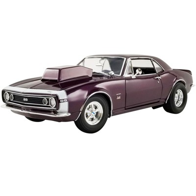 1967 Chevrolet Camaro SS "Drag Outlaws" Purple Haze with White Nose Stripe LTD ED to 612 pcs 1/18 Diecast Model Car by ACME