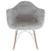 LeisureMod Wilson Modern Rocking Chair - Plush Upholstery, Smooth Rocking Motion, Perfect for Nurseries or Living Rooms - 2 of 4