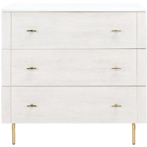 Genevieve 3 Drawer Dresser - DRS5000 - Safavieh - 1 of 4