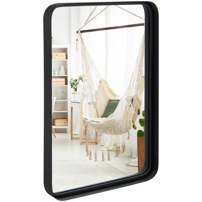 Costway 24''X16''\36''X24''\30''X22''Wall Mount Bathroom Mirror Rectangular Vanity Mirror Vertical Horizontal