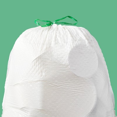 UltraStretch Rodent Repellent Tall Kitchen Drawstring Trash Bags - Mint Scent - 13gal/100ct - up&up™