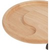 Prodyne Beechwood Round Contour Cheese Slicer/Tray - 2 of 4