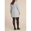 ELOQUII Tweed Mini Dress With Bow - 3 of 3