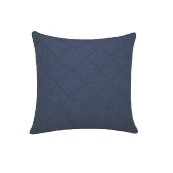 C&F Home Solid Color Diamond Tuck Cotton Decorative Throw Pillow With Insert