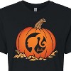 Women's - Barbie - Pumpkin Logo Cropped Graphic T-Shirt - 2 of 4