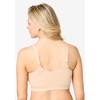 Catherines Women's Plus Size Front-Close Cotton Comfort Bra - 3 of 4