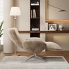 360 Swivel Zero Gravity Recliner Chair, Lounge Chair with Wide Backrest for Living Room - 2 of 4