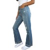 Women's Destroy & Released Hem Bootcut Jeans - Judy Blue - 3 of 4