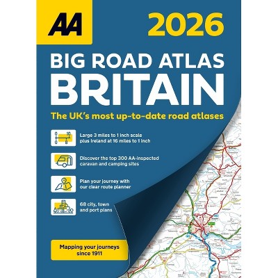 AA Big Road Atlas Britain 2026 Paperback - 34th Edition by  Aa Publishing