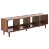 Cricket 4 Open Shelf Media Stand - MED5016 - Natural Acacia - Safavieh - 3 of 4