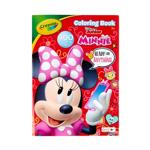 Crayola 400pg Minnie Mouse Coloring Book Target