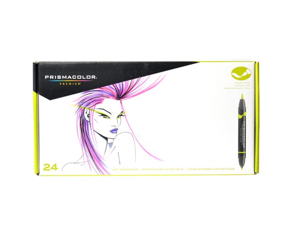 Brush Tip Marker Set - Prismacolor 24ct