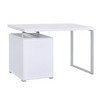 CAVINAS Home Office Desk 47" L Morden Writing Desk with 3 Storage Drawers and Wooden Desktop for Office - 2 of 4