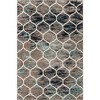 Unique Loom Trellis Frieze Rounded Trellis Indoor Woven Area Rug - 2 of 4