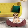 Pet Dog Bed Soft Warm Fleece Puppy Cat Bed Dog Cozy Nest Sofa Bed Cushion For S/M Dog - 3 of 4
